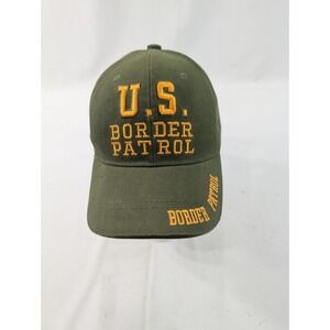 U.S. Border Patrol‎ Hat Cap Army Green Adjustable Rapid Dominance